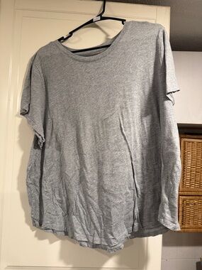 Old navy Classic Crew Neck T-Shirt in Light Gray size XXL 4:3